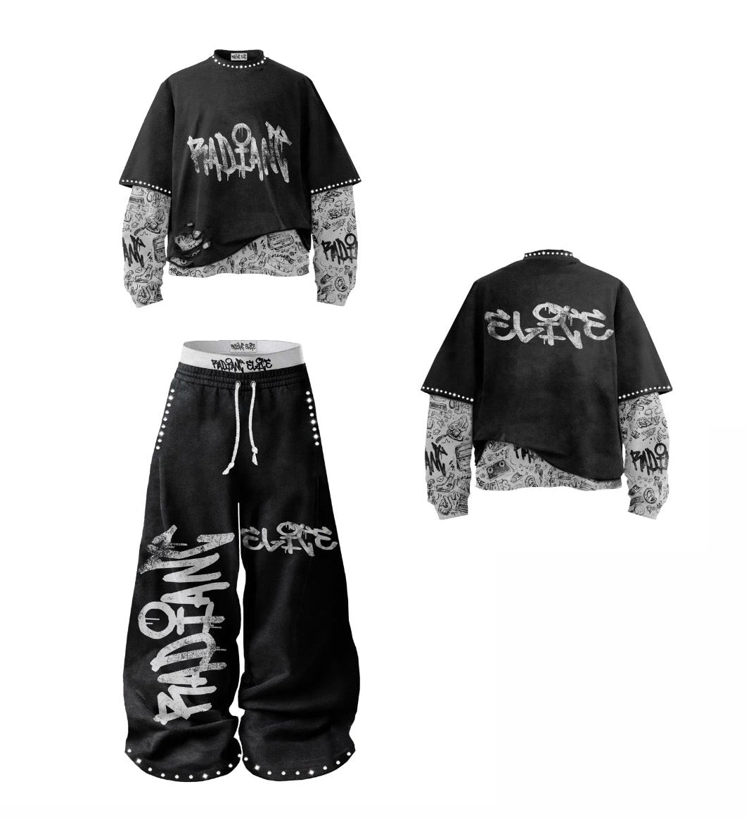 GRAFFITI ELITE SET- BLACK